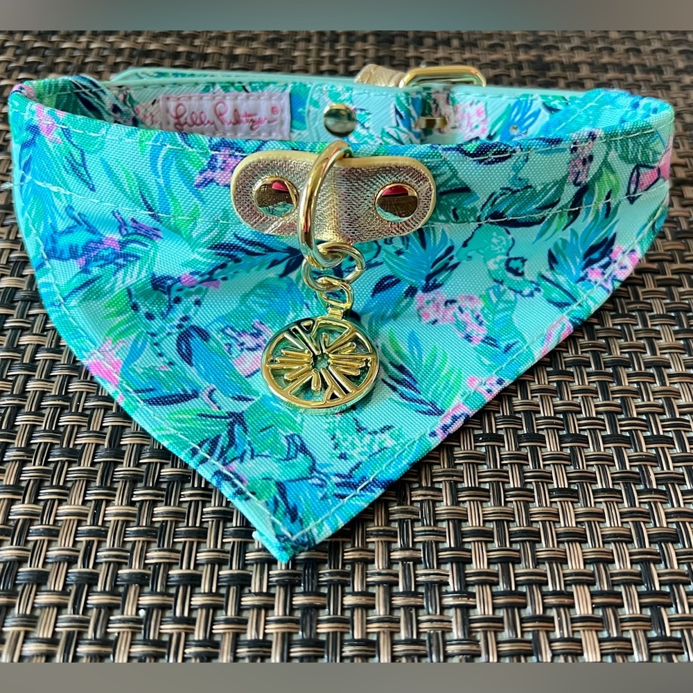 Lilly Pulitzer SMALL Dog Collar
